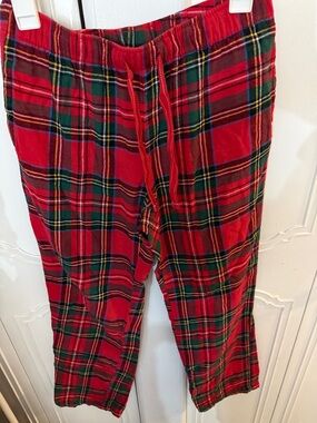 Old Navy Red Green Plaid Flannel Pajama Pants